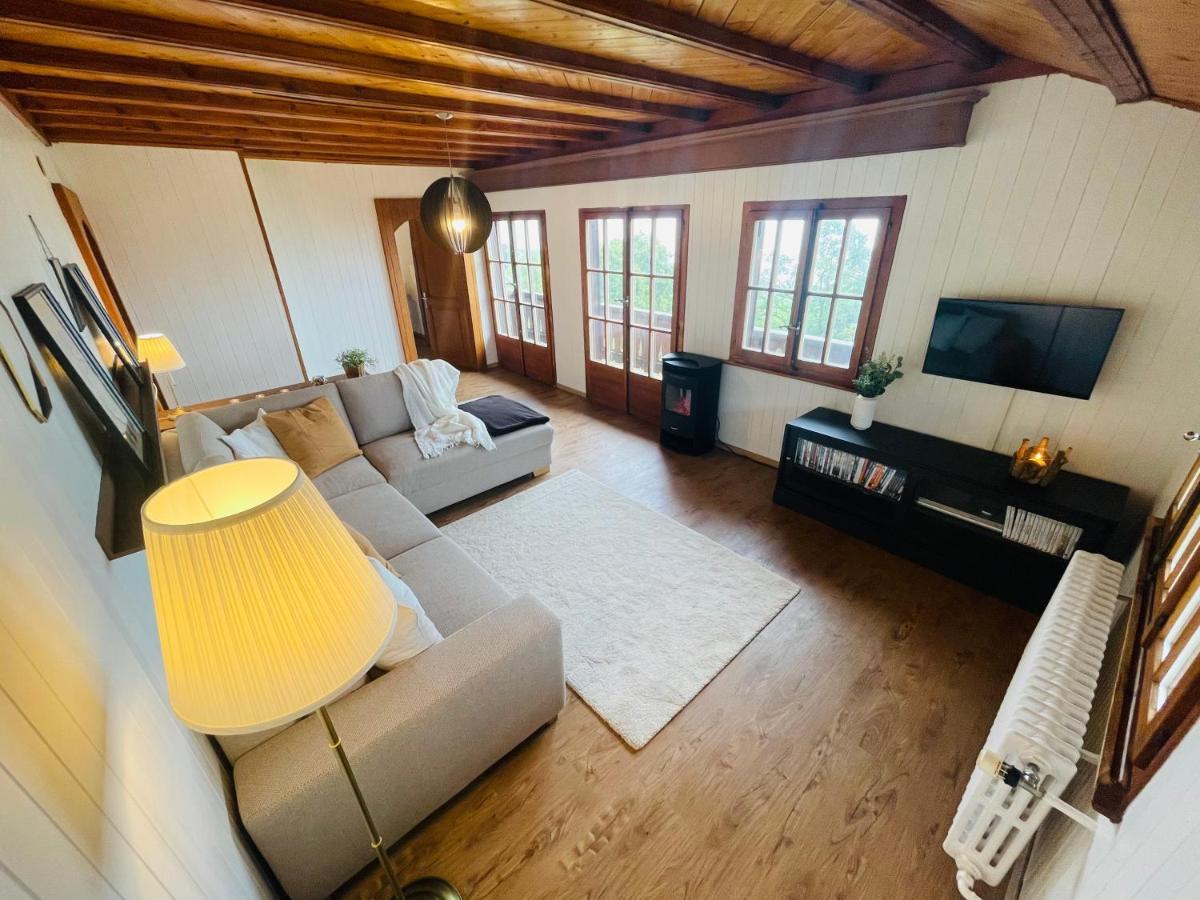 Chalet 4 Personnes Avec Sauna Leysin Buitenkant foto