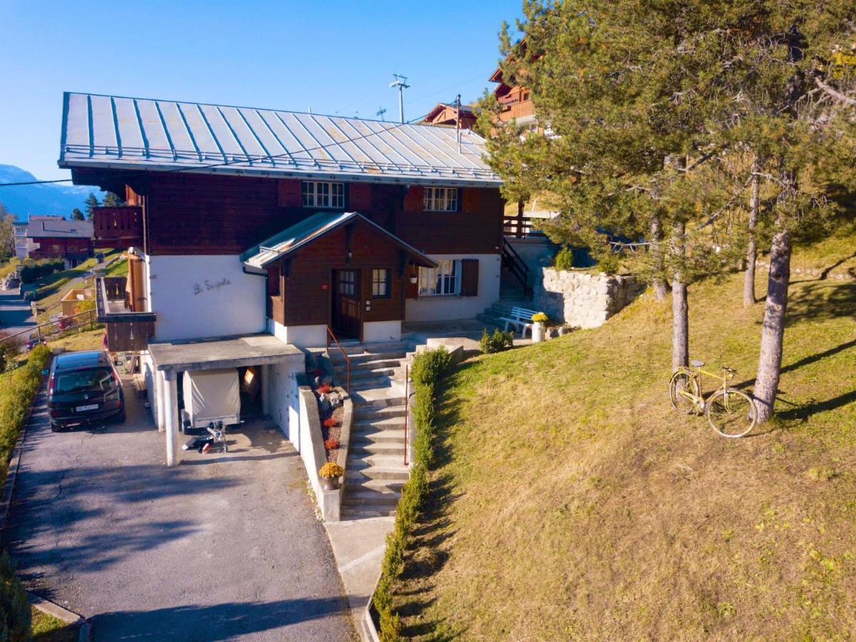 Chalet 4 Personnes Avec Sauna Leysin Buitenkant foto