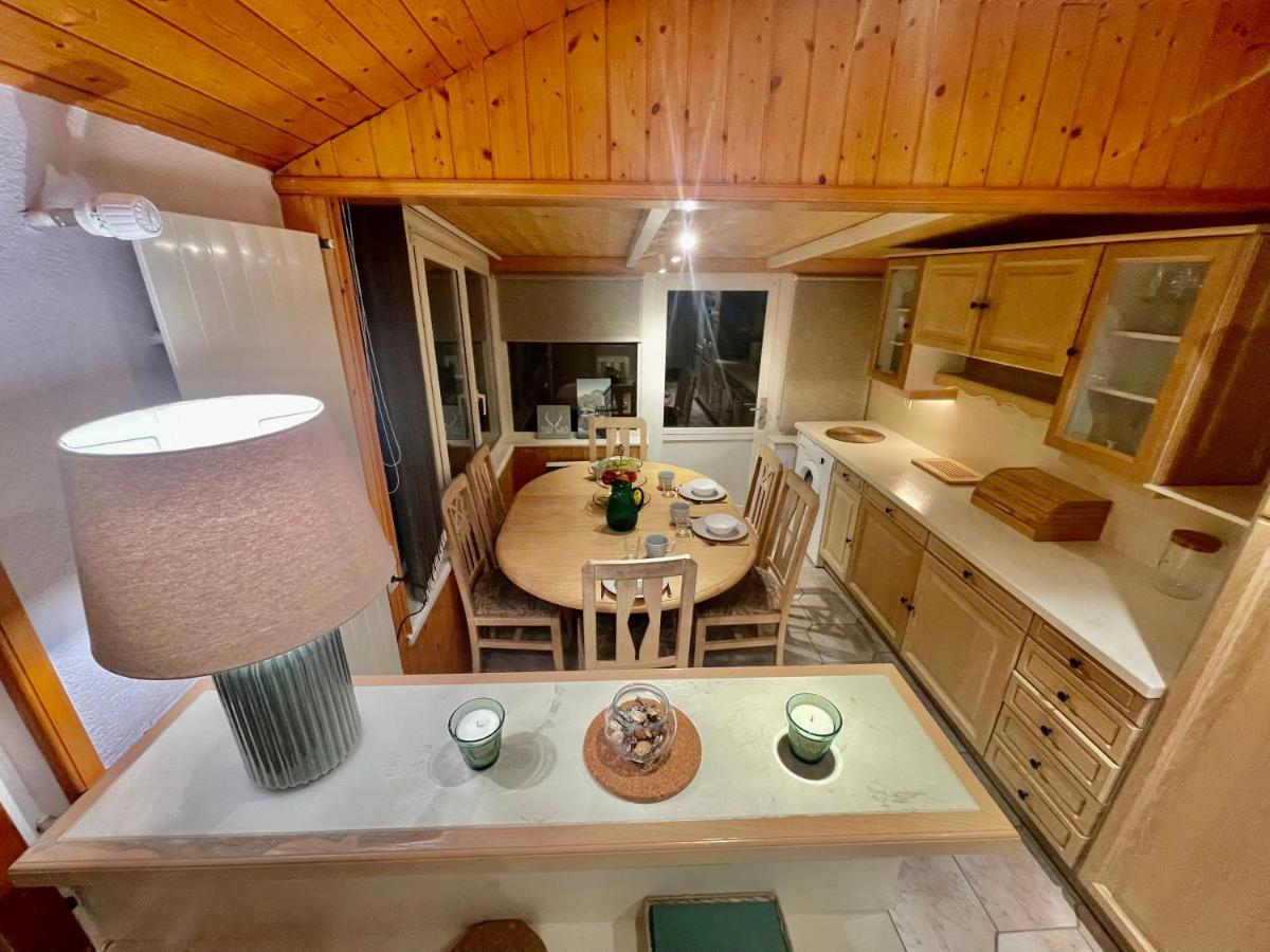 Chalet 4 Personnes Avec Sauna Leysin Buitenkant foto