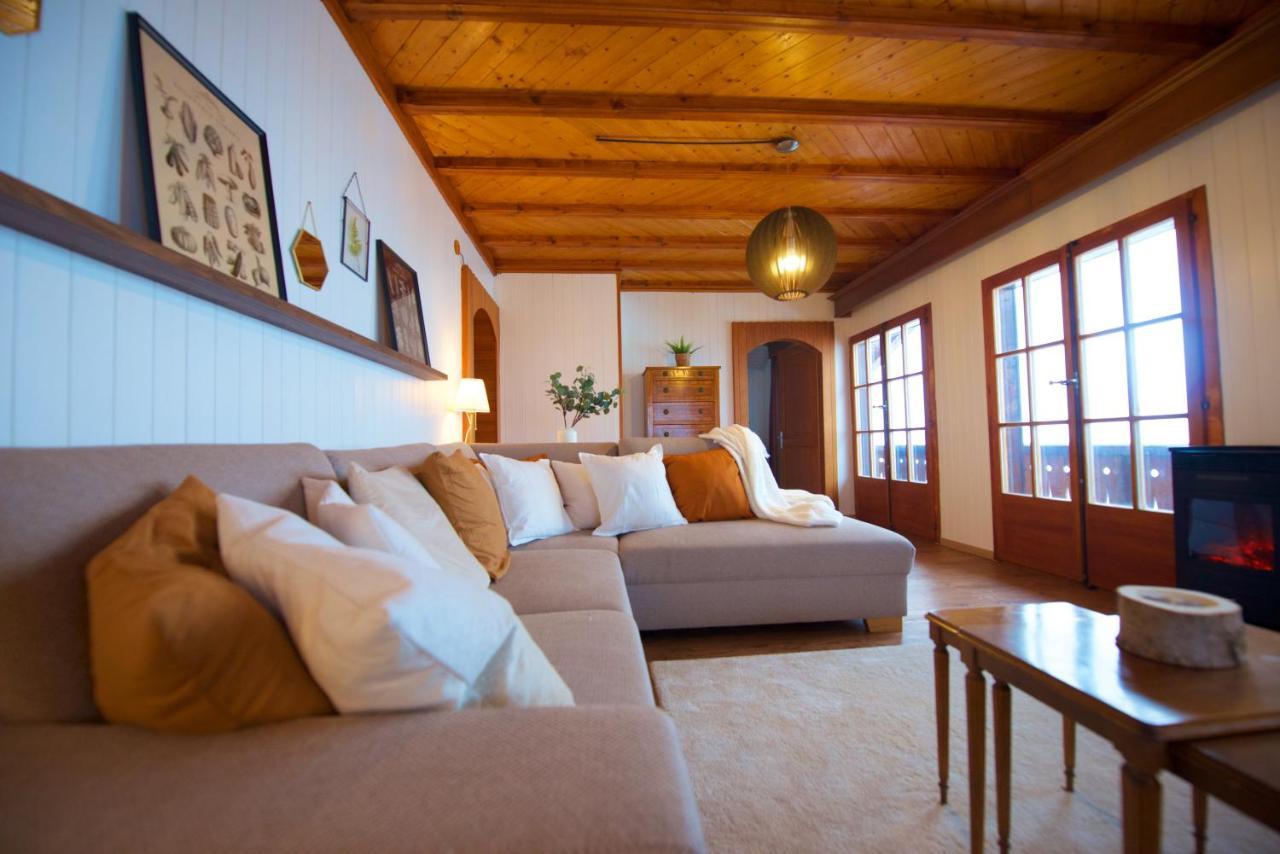 Chalet 4 Personnes Avec Sauna Leysin Buitenkant foto