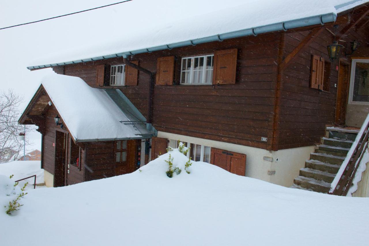 Chalet 4 Personnes Avec Sauna Leysin Buitenkant foto