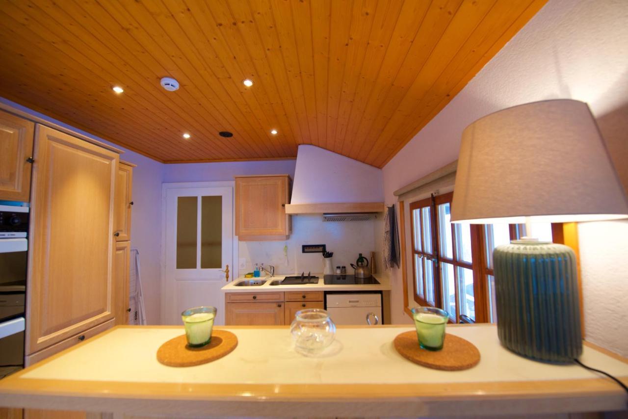 Chalet 4 Personnes Avec Sauna Leysin Buitenkant foto