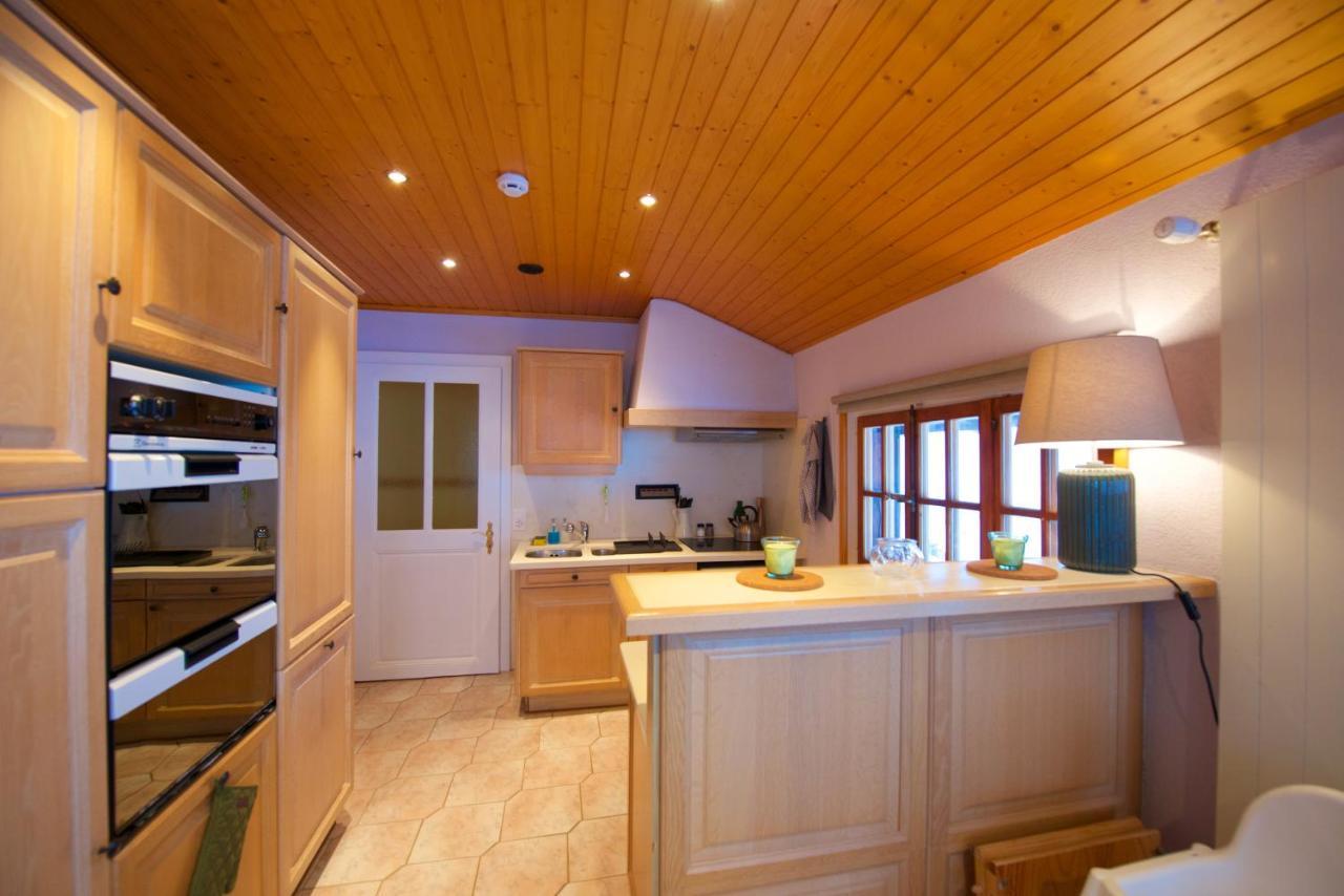 Chalet 4 Personnes Avec Sauna Leysin Buitenkant foto