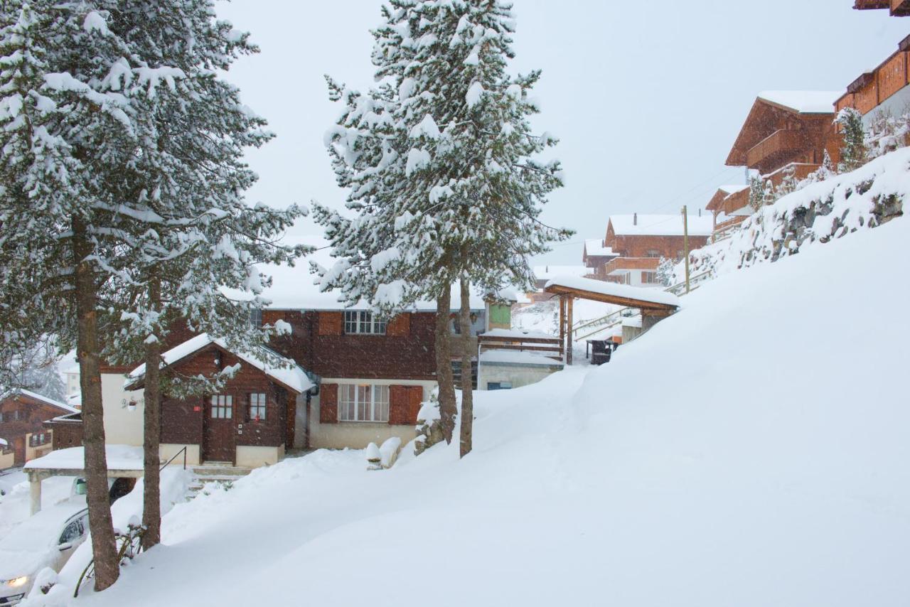 Chalet 4 Personnes Avec Sauna Leysin Buitenkant foto