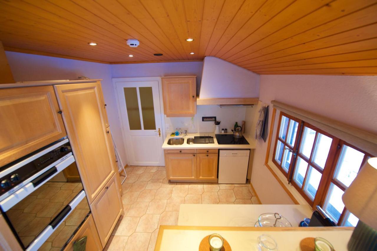Chalet 4 Personnes Avec Sauna Leysin Buitenkant foto
