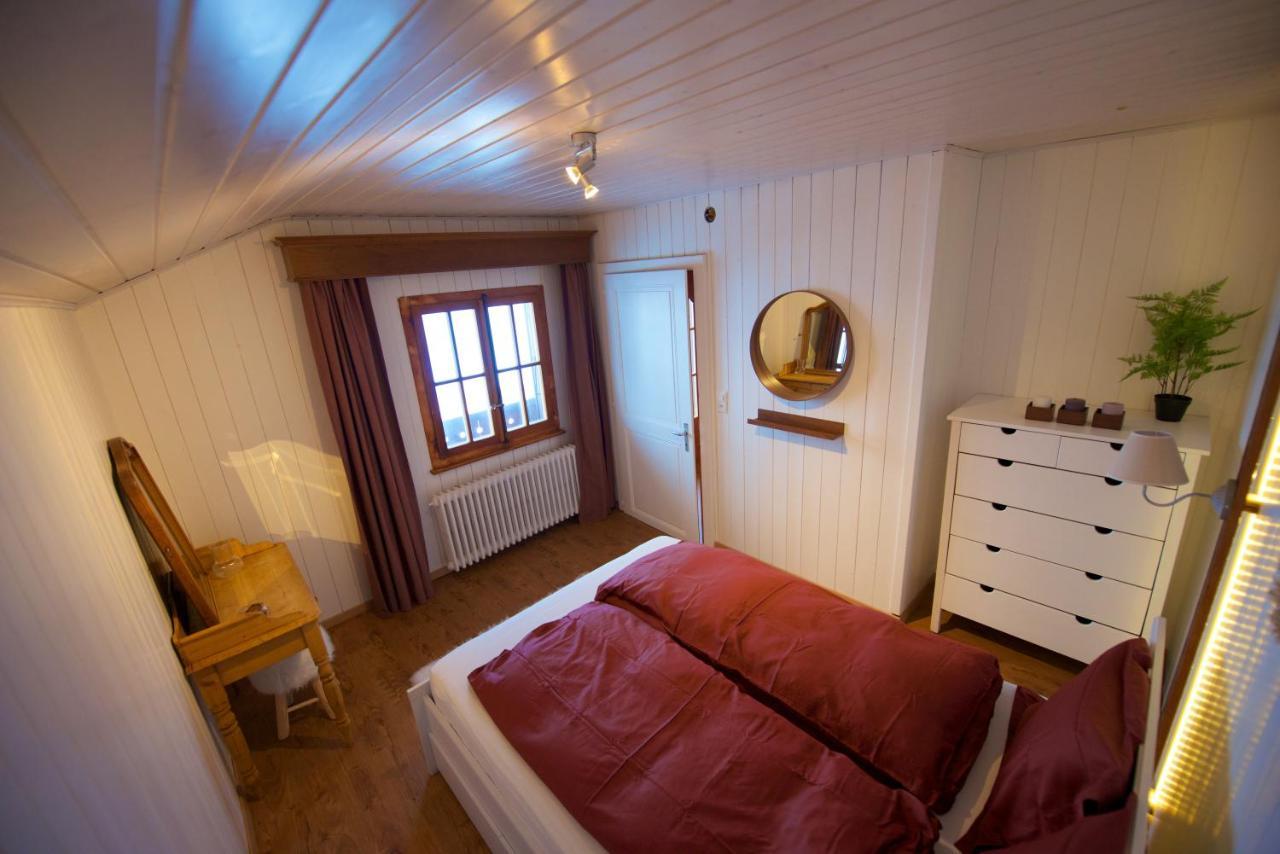 Chalet 4 Personnes Avec Sauna Leysin Buitenkant foto