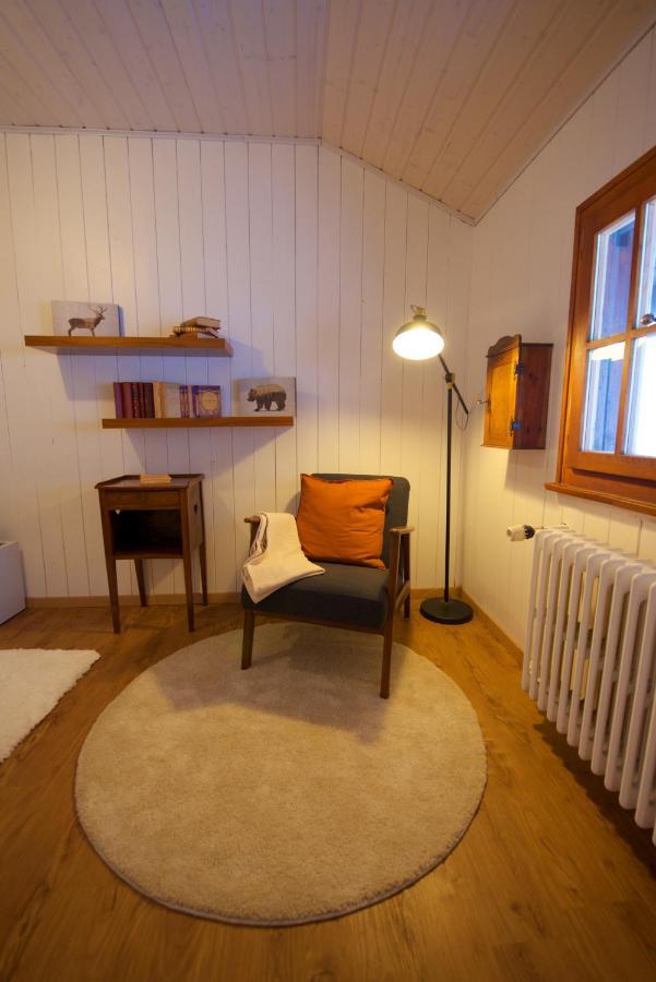 Chalet 4 Personnes Avec Sauna Leysin Buitenkant foto